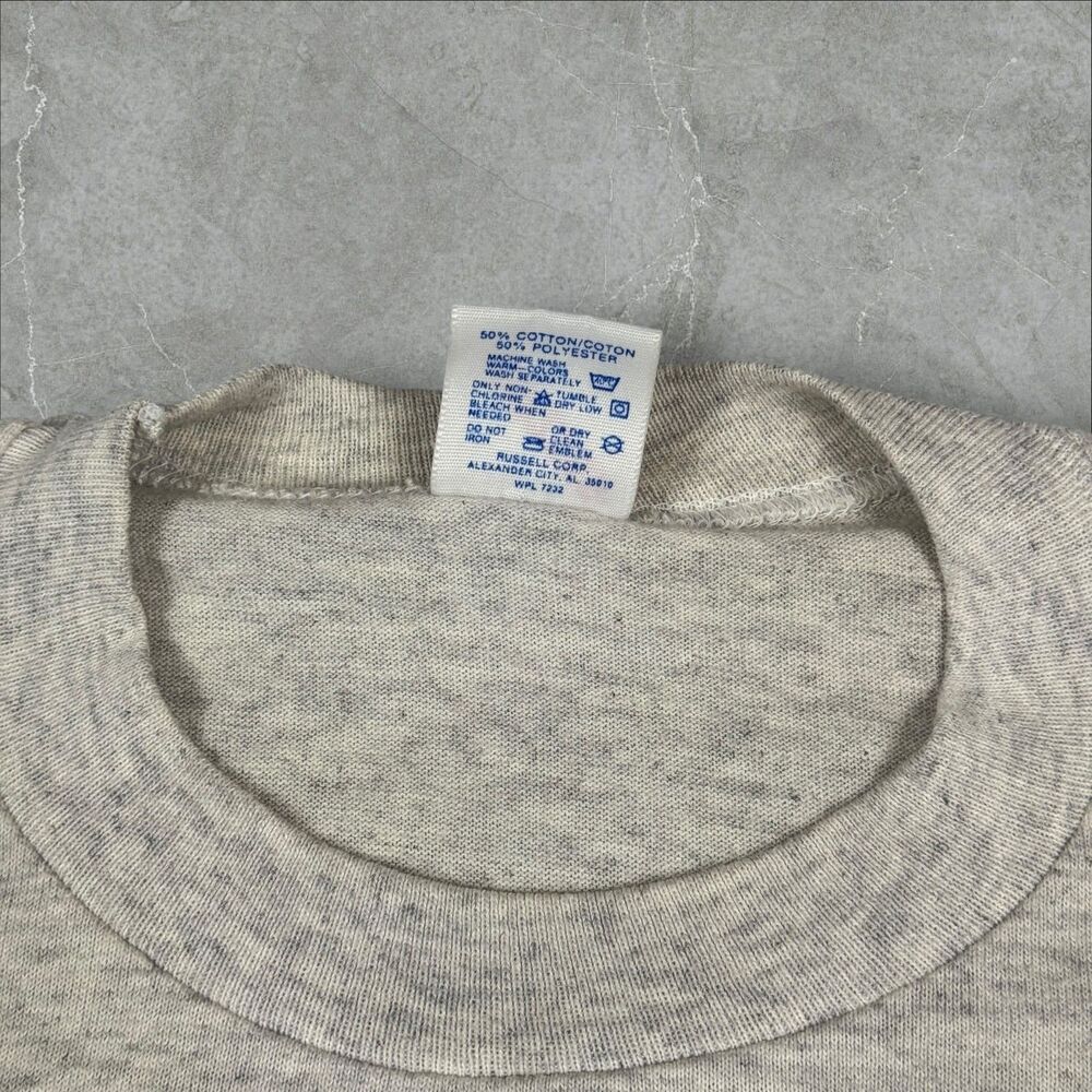 VTG Early 90s Country From Head to Toe Boots and Cowboy Hat Graphic Shirt - L - Picture 4 of 7
